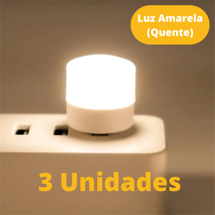 Mini Lâmpada de Led USB Portátil