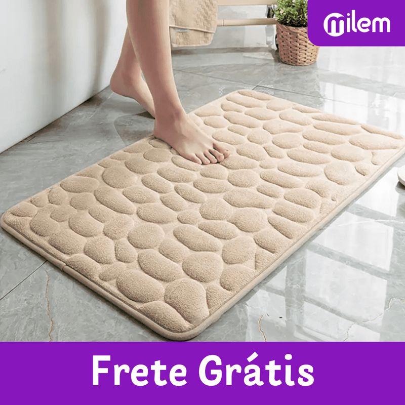 Tapete para Banheiro Antiderrapante Milem™ - FRETE GRÁTIS +5 BRINDES