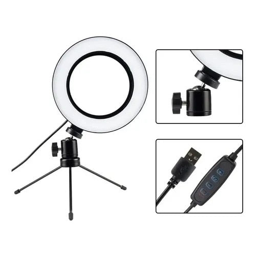 Ring Light Led Mesa Iluminador