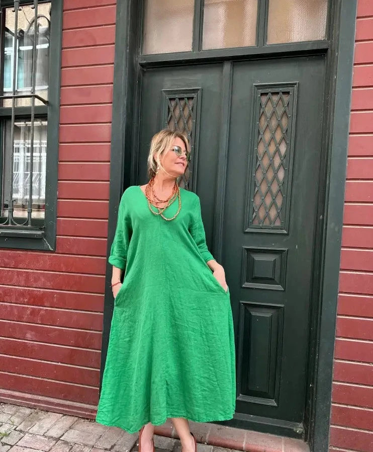 Vestido Milem: Conforto e Sofisticação em Uma Só Peça